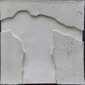 "les ombres (R8)" başlıklı Heykel Henry Pouillon tarafından, Orijinal sanat, Çimento