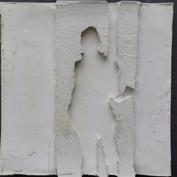 "les ombres (R11)" başlıklı Heykel Henry Pouillon tarafından, Orijinal sanat, Çimento