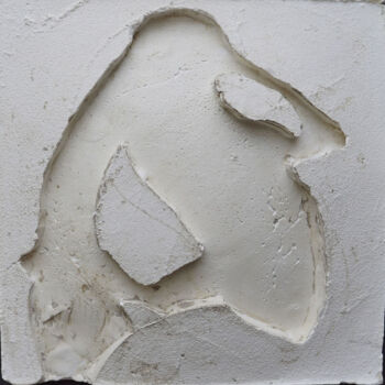 Sculpture intitulée "les ombres (R14)" par Henry Pouillon, Œuvre d'art originale, Ciment