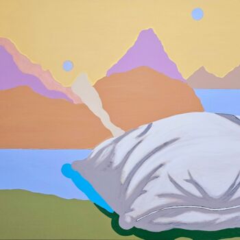 Malarstwo zatytułowany „Dreams Valley” autorstwa Henry Rodriguez, Oryginalna praca, Akryl