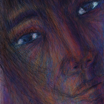 Arts numériques intitulée "Rêve éveillé" par Henry Neu, Œuvre d'art originale, Peinture numérique
