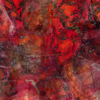 Digital Arts titled "Libertinage" by Henry Neu, Original Artwork, Digital Painting