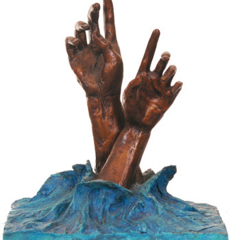 Sculpture titled "Anhelos" by Herminia Vizcarra, Original Artwork, Casting