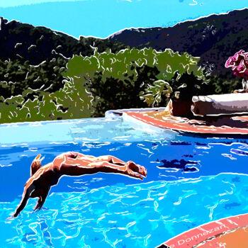 摄影 标题为“Ibiza Jump” 由Herve Donnezan, 原创艺术品, 电影摄影