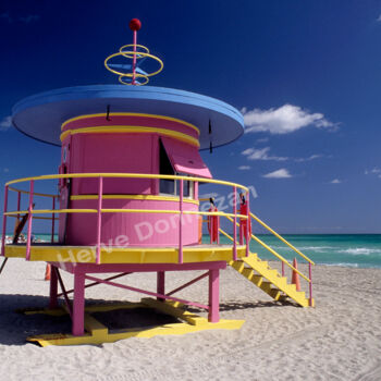 "South Beach Miami l…" başlıklı Fotoğraf Herve Donnezan tarafından, Orijinal sanat, Analog Fotoğrafçılık
