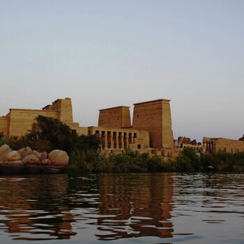 Fotografie getiteld "PHILAE  Egypte" door Herve Morvan, Origineel Kunstwerk, Digitale fotografie