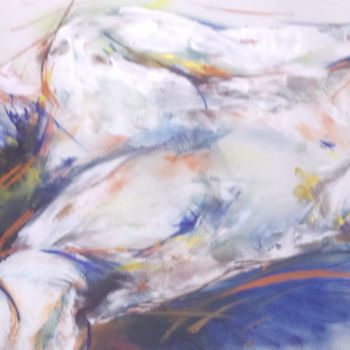 Malerei mit dem Titel "Matelot" von Herve Thomas-Miton, Original-Kunstwerk, Pastell