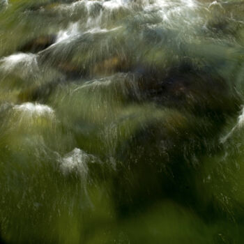Photographie intitulée "Rivière" par Hervé Valez, Œuvre d'art originale, Photographie numérique Monté sur Aluminium
