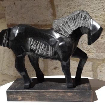 Escultura intitulada "Cheval" por Ohe, Obras de arte originais