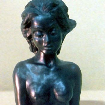 Rzeźba zatytułowany „Das Mädchen. Keramik” autorstwa Peter Heydeck, Oryginalna praca