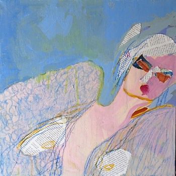 Pintura titulada "Nude 13" por Hilary Mullany, Obra de arte original