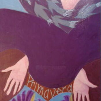 "Primavera." başlıklı Tablo Hilary Mullany tarafından, Orijinal sanat