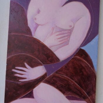Painting titled "The Birth of Venus" by Hilary Mullany, Original Artwork