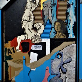 Peinture intitulée "J'ADORE TENIR EN ÉQ…" par Hippo, Œuvre d'art originale, Acrylique