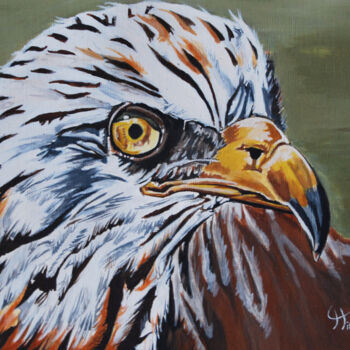 「eagle view」というタイトルの絵画 Hiten Mistryによって, オリジナルのアートワーク, アクリル
