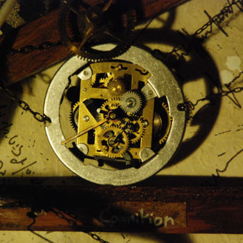 Artisanat intitulée "tableau-onirographe…" par Hvedrung Laymore, Œuvre d'art originale