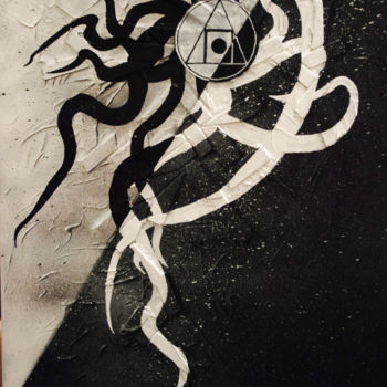 Peinture intitulée "tableau-remords-1.j…" par Hvedrung Laymore, Œuvre d'art originale