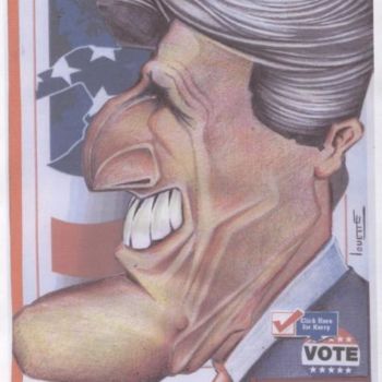 JOHN KERRY Sénateur >USA 2004 © Henri Louette