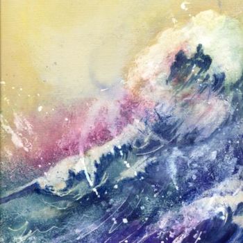 Pintura titulada "Siren" por Helen Kaminsky, Obra de arte original