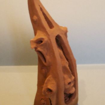 Sculpture intitulée "clef des enfers 1" par Hoedic, Œuvre d'art originale