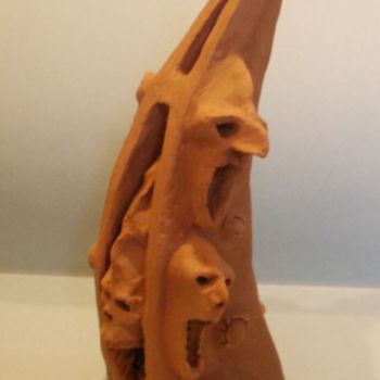 Sculpture intitulée "clef des enfers 3" par Hoedic, Œuvre d'art originale