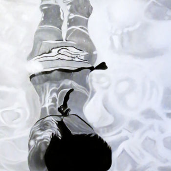 Peinture intitulée "LA ZAGUEUSE" par Homahé, Œuvre d'art originale, Huile
