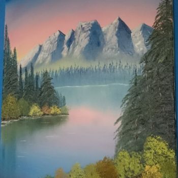 Pintura titulada "Alaska" por Homero Bittencourt, Obra de arte original, Oleo