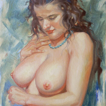 Oil painting  girl #160940
