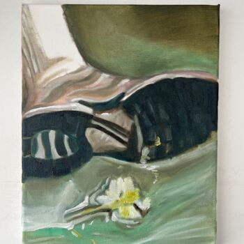 Peinture intitulée "Beating around the…" par Horace Phoij, Œuvre d'art originale, Huile