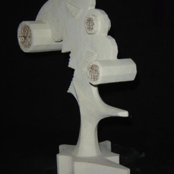 Sculpture titled "Industrial Dream 2" by Horatiu Bob, Original Artwork