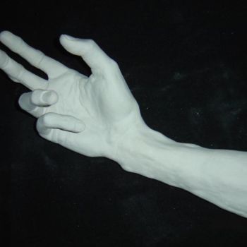 雕塑 标题为“Hand” 由Horatiu Bob, 原创艺术品