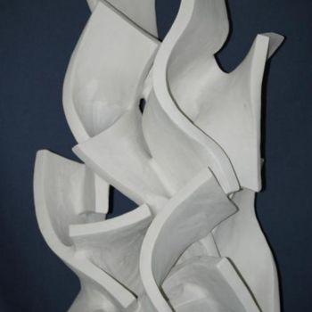 Sculpture titled "Emotional Break-Down" by Horatiu Bob, Original Artwork