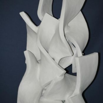 Sculpture titled "Emotional Break-Down" by Horatiu Bob, Original Artwork