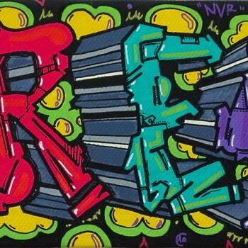 Schilderij getiteld "D R E A M" door Horb, Origineel Kunstwerk, Acryl