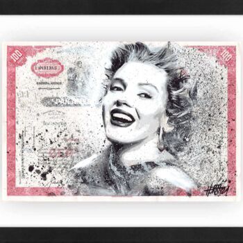 Ζωγραφική με τίτλο "Marilyn" από Horss, Αυθεντικά έργα τέχνης, Ακρυλικό
