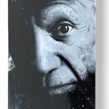 Картина под названием "Skate Pablo Picasso" - Horss, Подлинное произведение искусства, Акрил