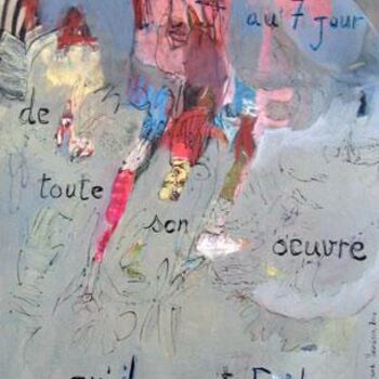Peinture intitulée "Genese - Septième j…" par Hortense Garand Vernaison, Œuvre d'art originale, Huile