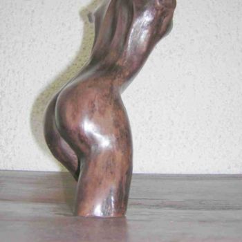 Escultura titulada "présence" por Xavier Houdayer, Obra de arte original, Fundición
