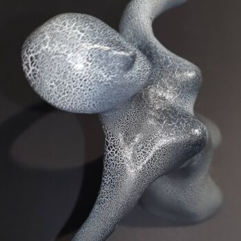Sculpture intitulée "envol" par Xavier Houdayer, Œuvre d'art originale, Plâtre