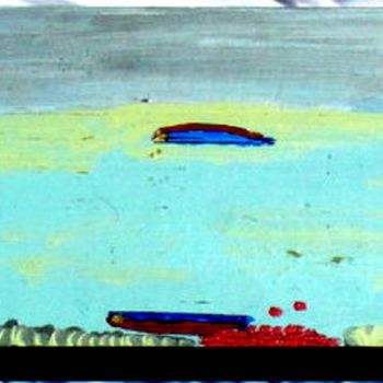 Pittura intitolato "spawn-lake.jpg" da Howard Meehan Meehan, Opera d'arte originale