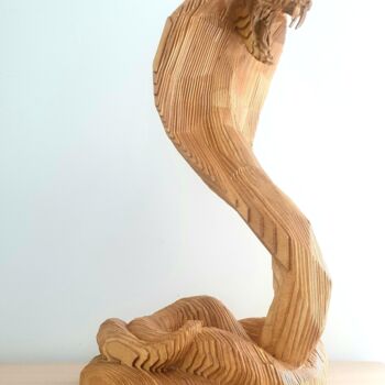 雕塑 标题为“arboC” 由Hoze, 原创艺术品, 木