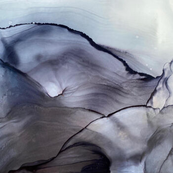 Картина под названием "Akashic" - Heather Prall, Подлинное произведение искусства, Чернила