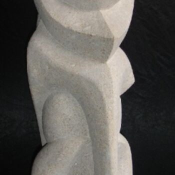 Sculpture titled "Abstract" by Paul Holbrecht, Original Artwork, Stone