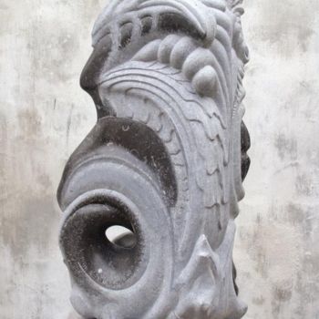 Sculptuur getiteld "Mi Vida Loca" door Paul Holbrecht, Origineel Kunstwerk, Steen