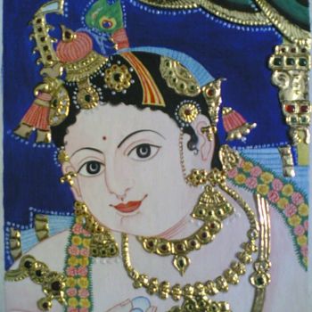 제목이 "traditional tanjore…"인 그림 Gunaroopam Raja로, 원작