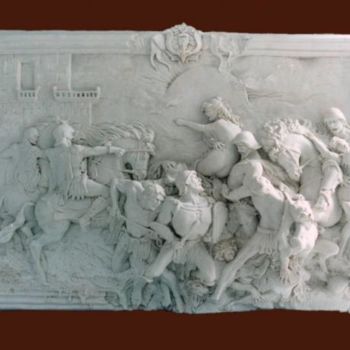 Rzeźba zatytułowany „El Rapto de Briceid…” autorstwa Hernando Sánchez, Oryginalna praca