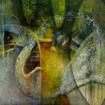 Peinture intitulée "Oxigeno" par Alfredo Garcia, Œuvre d'art originale, Huile