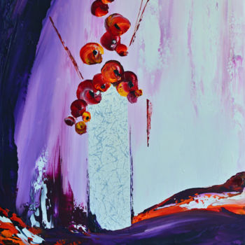 "atmosphere-violine-…" başlıklı Tablo Hubert tarafından, Orijinal sanat, Petrol