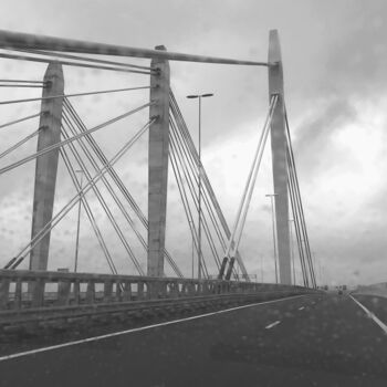 Photographie intitulée "The Bridge" par Hubertine Langemeijer, Œuvre d'art originale, Photographie numérique