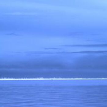 Photography titled "Salton Sea skyline" by Hugh Smith, Original Artwork
